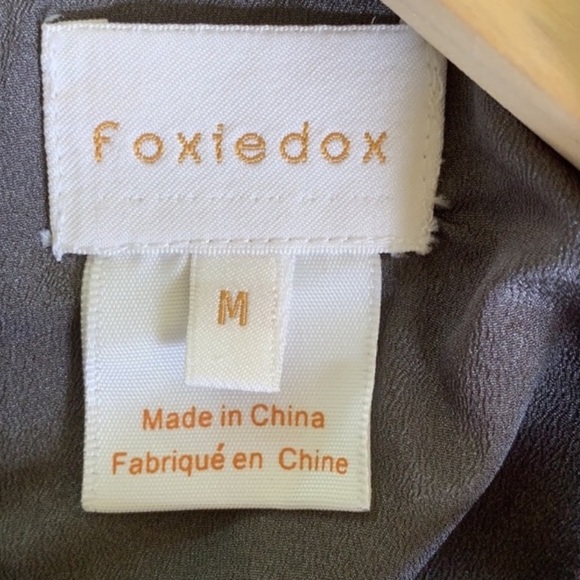 Anthropologie Foxiedox pinstriped embroidery dress - Picture 8 of 14